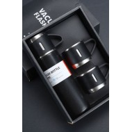 Paslanmaz Çelik Termos Seti 3 Bardaklı