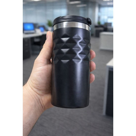 Çelik Termos Baklava Desen