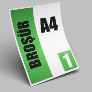 A4 Broşür 1000 Adet