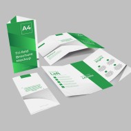 A4 Broşür 2 Kırımlı 1000 Adet