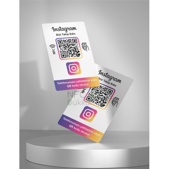 İnstagram NFC Takip Kartı İnstagram NFC Takip Kartı