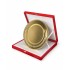 Kırmızı Kadife Gold Tabak Plaket 25cm