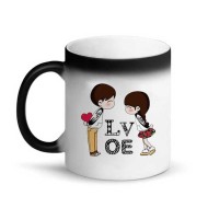 Siyah Sihirli Kupa Bardak