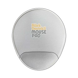 Bilek Destekli Mouse Pad 50 adet Oval
