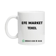 Tekel Bayi Porselen Kupa Bardak