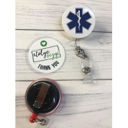 Paramedik İlk Yardım Yoyo Yaka Kartlığı Kart Tutucu Yoyo