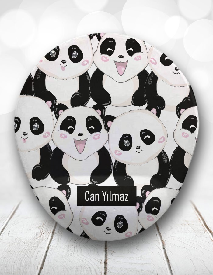 Kişiye Özel 2li Pandamania Panda Love Kupa Bardak ve Mouse Pad