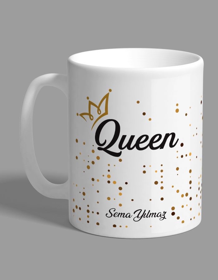 Kişiye Özel Queen Kraliçe Kupa Bardak