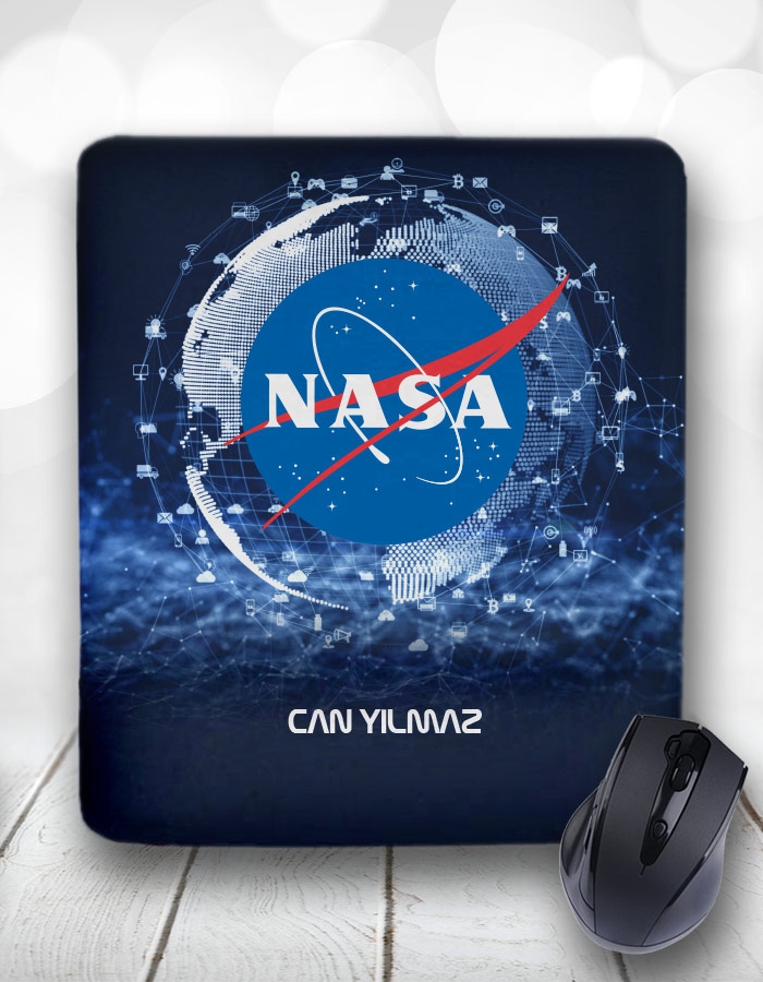 Nasa Uzay Kişiye Özel Kupa Bardak ve Mouse Pad