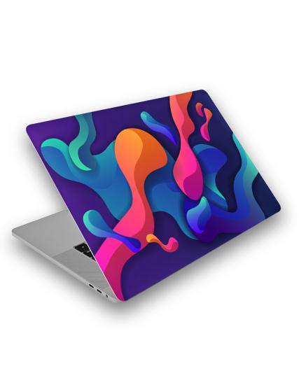 Soyut (Abstract) Boya Laptop Sticker