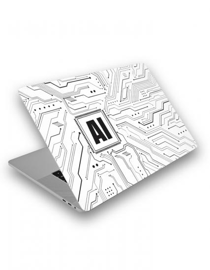 Artificial Intelligence Yapay Zeka Laptop Sticker