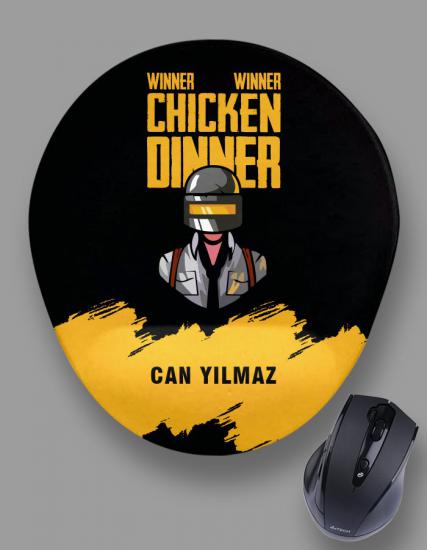 Kişiye Özel PUBG Winner Winner Chicken Dinner Mouse Pad
