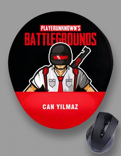 Kişiye Özel RED PUBG Mouse Pad