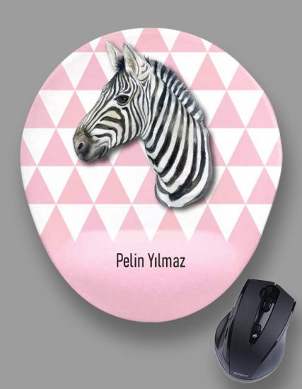 Kişiye Özel Retro Zebra Mouse Pad