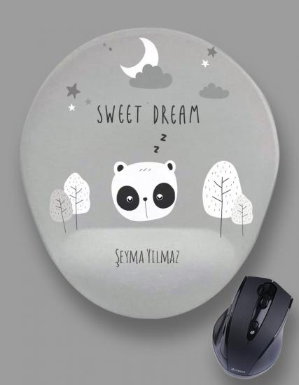 Kişiye Özel Sweet Dream Panda Mouse Pad