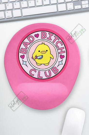 Bad Bitch Club Bilek Destekli Mouse Pad