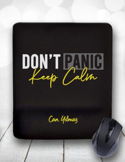 Don’t Panic Keep Calm Kişiye Özel Mouse Pad
