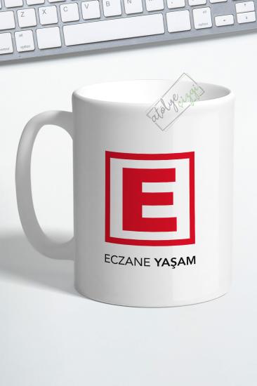 Eczane Logolu Kişiye Özel Kupa Bardak