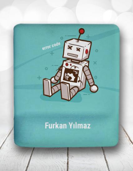 Error Code Robot Kişiye Özel Mouse Pad