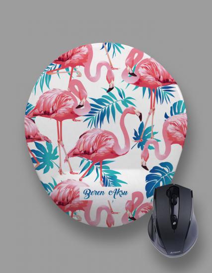 Kişiye Özel Flamingo 2 Temalı Mousepad