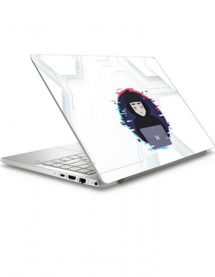 Anonymous Hacker Laptop Sticker