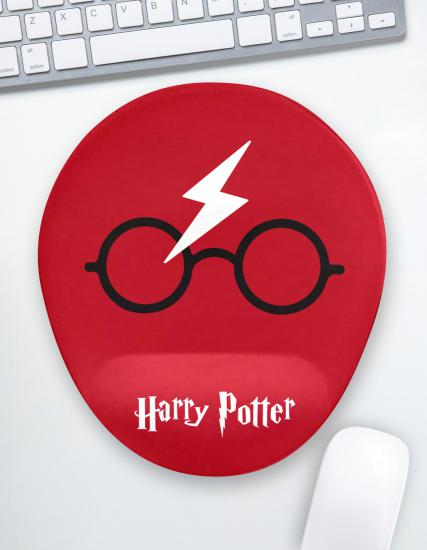 Harry Potter Glasses Bilek Destekli Mouse Pad