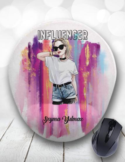 influencer Girl Kişiye Özel Mouse Pad