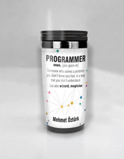 Kişiye Özel Programmer (Yazılımcı) Termos Bardak