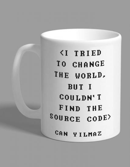 Kişiye Özel Source Code Programmer Yazılımcı Kupa Bardak