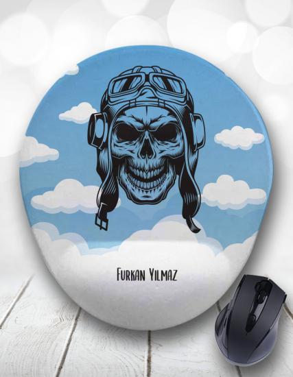 Kurukafa Pilot Aviator Kişiye Özel Mouse Pad