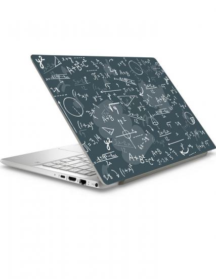Matematik Temalı Laptop Sticker