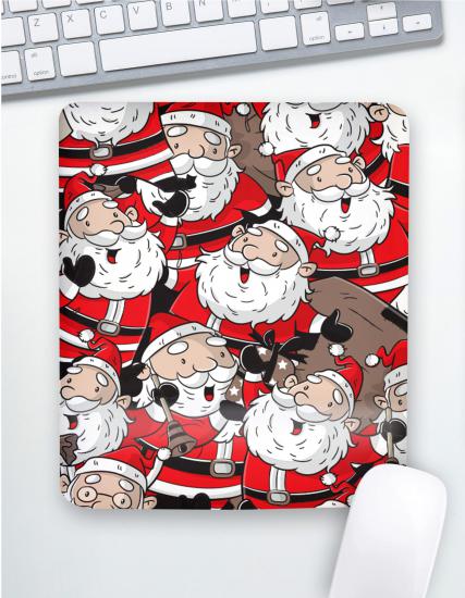 Noel Baba Bilek Destekli Mouse Pad
