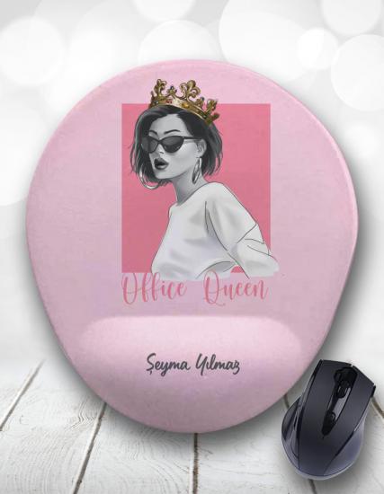 Office Queen - Ofisin Kraliçesi Kişiye Özel Mouse Pad