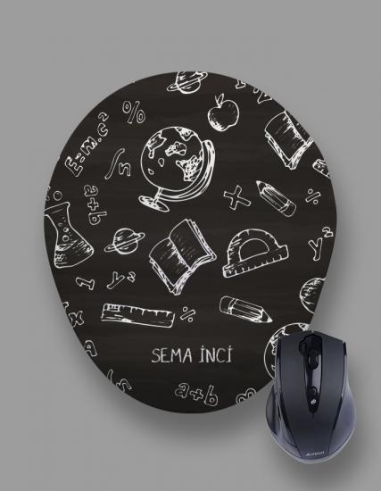 Kişiye Özel Matematik Fizik Öğrenci Bilek Destekli Mouse Pad