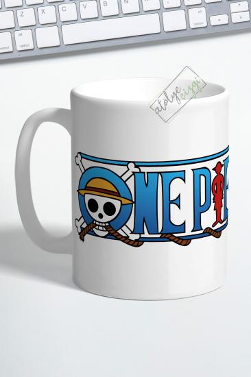 One Piece Logo Porselen Kupa Bardak