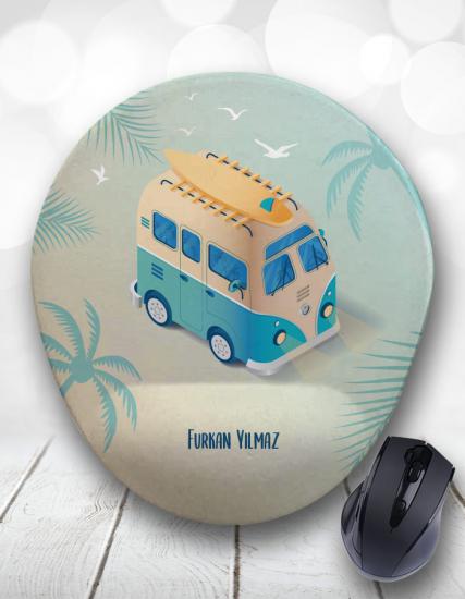 Pastel Mini Van Kişiye Özel Mouse Pad