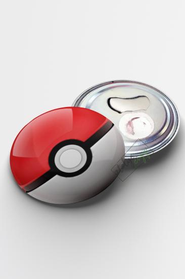 Pokeball Magnet Açacak 58mm