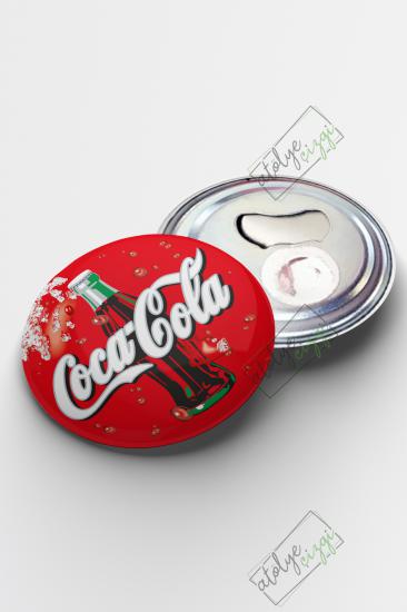 Retro Coca Cola Magnet Açacak 58mm