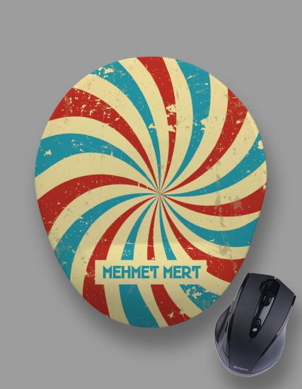 Kişiye Özel Retro Sarmal Mouse Pad