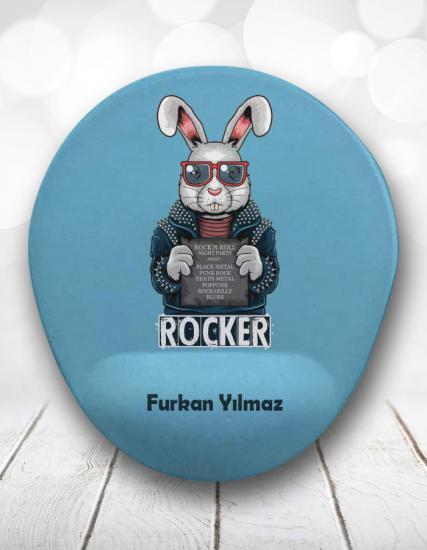 Rocker Bunny Kişiye Özel Mouse Pad