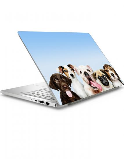 Sevimli Köpekler Laptop Sticker 