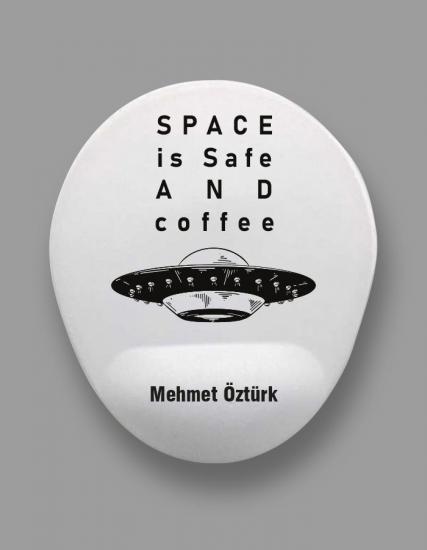 Kişiye Özel Space is Safe Mouse Pad