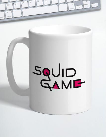 Squid Game Logolu Porselen Kupa Bardak