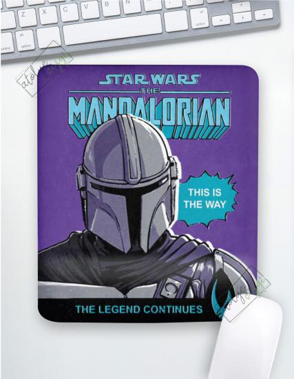 The Mandalorian Star Wars Retro Bilek Destekli Mouse Pad