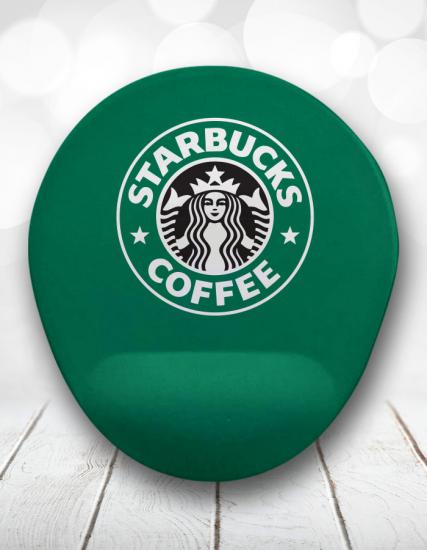 Starbucks Temalı Bilek Destekli Mouse Pad