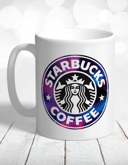 Starbucks Galaksi Temalı Porselen Kupa Bardak