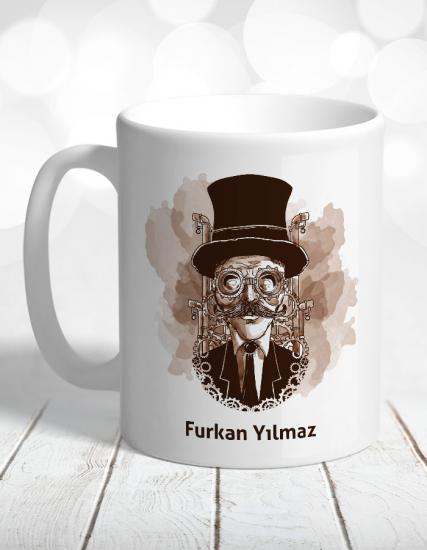 SteamPunk Kişiye Özel Kupa Bardak