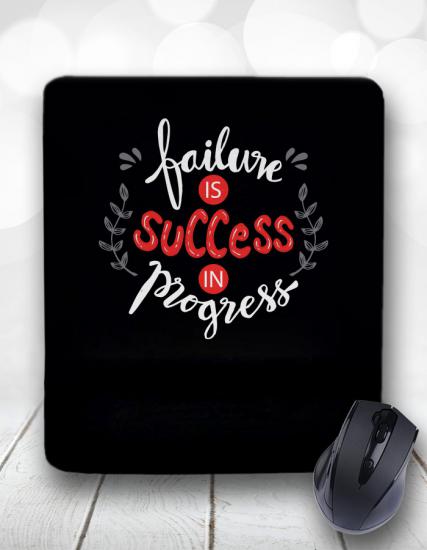 Failure-is-Success-in-Progress Bilek Destekli Mouse Pad