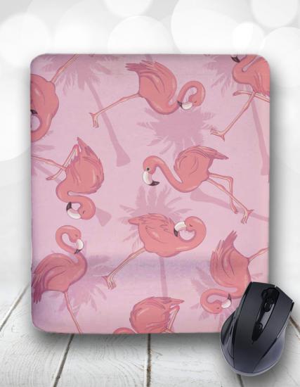 Flamingo Madness Bilek Destekli Mouse Pad