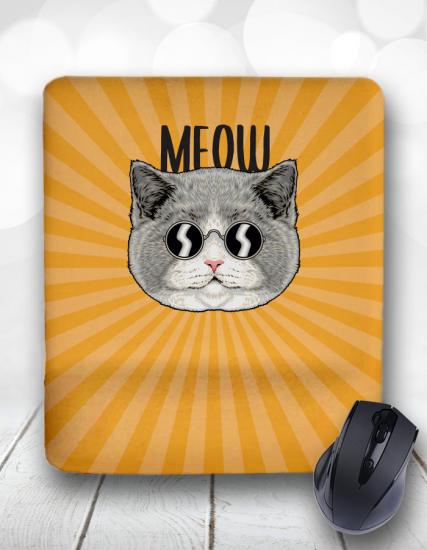 Klas Meow Kedi Bilek Destekli Mouse Pad